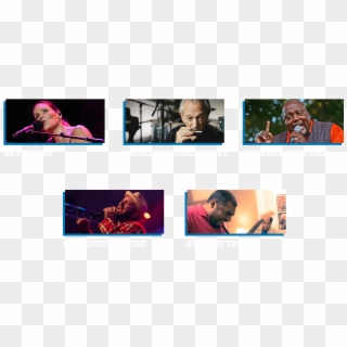 Mahindra Blues Festival - Collage Clipart