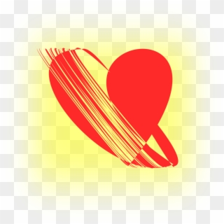 Abstract Heart Clip Art - Vector Graphics - Png Download