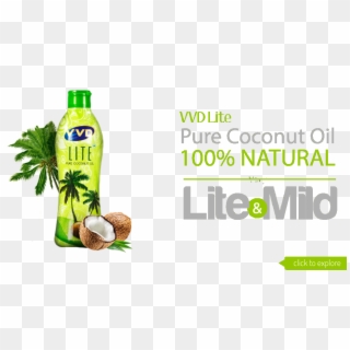 Vvd Lite Pure Coconut Oil Clipart