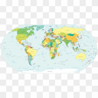 World Map 2018 Countries Clipart
