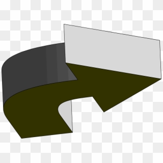 Illustration Of A Curved Clipart