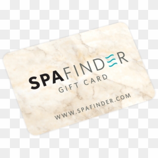 Spafinder's New Multi-use Card Provides - Paper Clipart