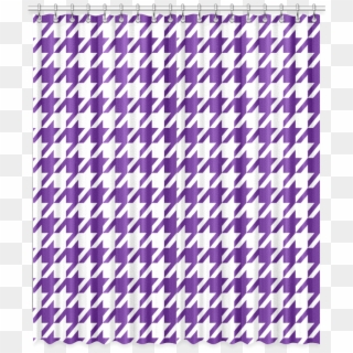 Royal Purple And White Houndstooth Classic Pattern - Alabama Crimson Tide Football Clipart