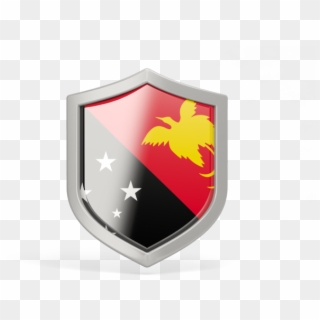 Papua New Guinea Flag Logo Clipart