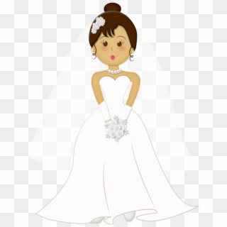 Bride And Groom Png - Wedding Dress Clipart