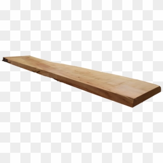 Maple Live Edge Slab - Plank Clipart