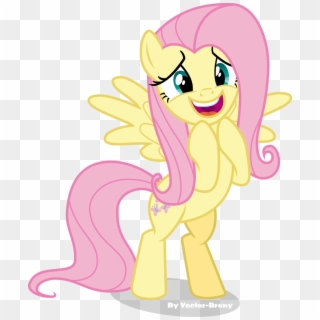 Svg Royalty Free Vector Meme Physics - Mlp Fluttershy Excited Clipart