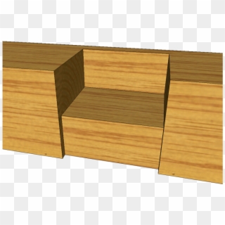 Halving Pocket For Tie Beam T1 - Lumber Clipart