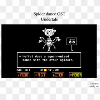 Spider Dance - Undertale Fight Clipart