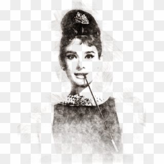Click And Drag To Re-position The Image, If Desired - Audrey Hepburn Clipart