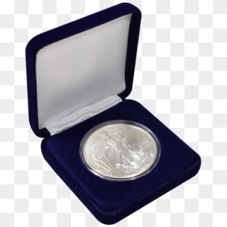 Slim Steel Case Coin Capsule Box - Quarter Clipart