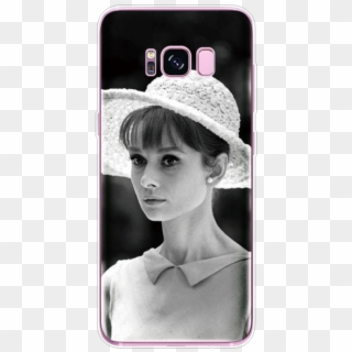 Audrey Hepburn Soft Silicone Phone Case For Samsung - Audrey Hepburn Modest Dress Clipart