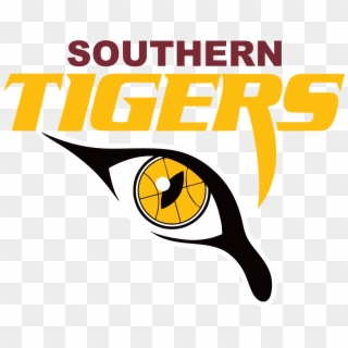 Tiger Paw Print Png - Southern Tigers Basketball Club Logo Clipart