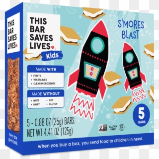 Bar Saves Lives Smores Blast Box Clipart