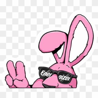 Energizer Bunny Stickers Messages Sticker-7 - Energizer Bunny Pink Clipart