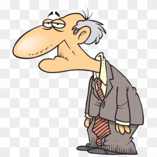 Homes Are Alot Like People - Old Tired Man Cartoon Clipart