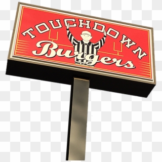 Touchdown Burgers In Enterprise, Al - Sign Clipart