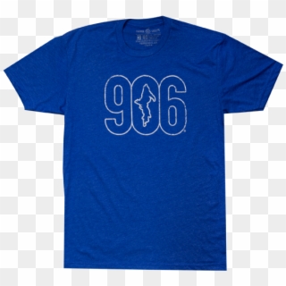 "906 " Royal Blue T-shirt - Enjoy The Great Outdoors Sticker Clipart