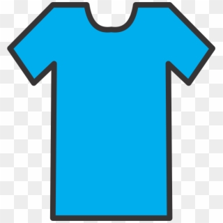 Download - Outline Tee Shirt Clipart