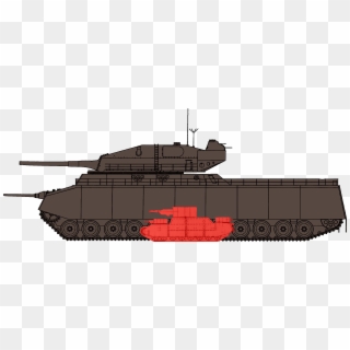 Wars Clipart Tank Shooting - Ratte Tank Size Comparison - Png Download