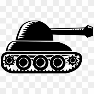 Tank Military Vehicle Soldier Army - Ww1 Tank Clipart - Png Download