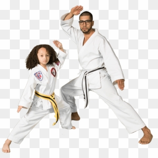 Families Can Train Together, And In Any Other Program - Ymca Karate Clipart