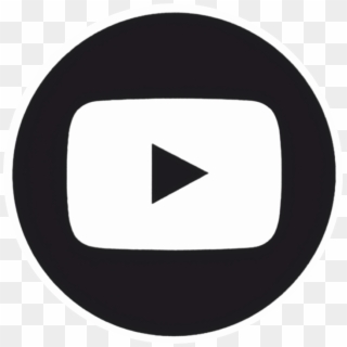 Youtube Logo White Circle Clipart