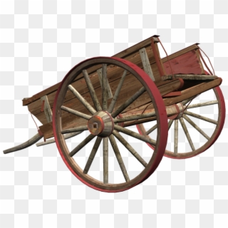 Wagon Png - Wooden Cart Png Clipart