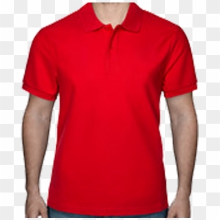 Red Polo Shirt Png - Red Polo Shirt Back Clipart