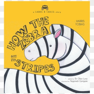 How The Zebra Got Its Stripes - Illustration Clipart