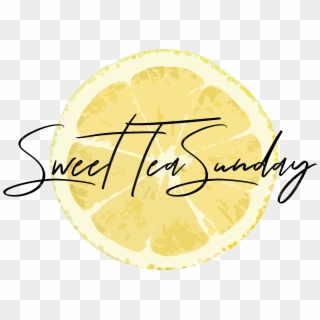 Sweet Tea Sunday - Circle Clipart