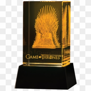 Game Of Thrones - Game Of Thrones 3d Crystal Iron Throne Clipart