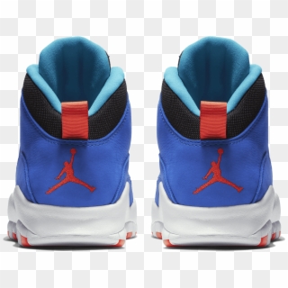 Air Jordan 10 Retro Shoe , Png Download - Jordan 10 Retro Tinker Blue Clipart