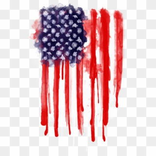 Click And Drag To Re-position The Image, If Desired - American Spatter Flag Clipart
