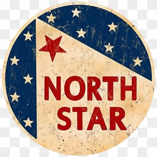 Vintage North Star Gasoline Sign - North Star Gasoline Logo Clipart