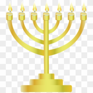 Clip Free Hanukkah Clipart Candle Holder - נרות חנוכה Png Transparent Png