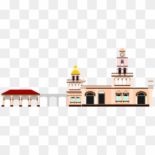 This Free Icons Png Design Of Masjid Muhammadi, Kota - Masjid Muhammadi Kota Bharu Kelantan Clipart