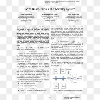 Pdf - Bank Security System Result Clipart