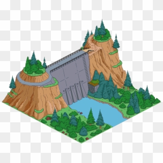 Tsto Springfield Dam - Springfield Dam Tapped Out Clipart