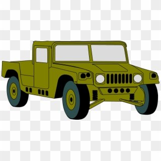 Vehicle Car Hummer Army Jeep Automobile - Car Jeep Clipart Png Transparent Png