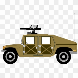 Humvee Military Vehicle Hummer Army - Military Humvee Clipart - Png Download