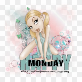 Put Happy Monday - Poster Clipart