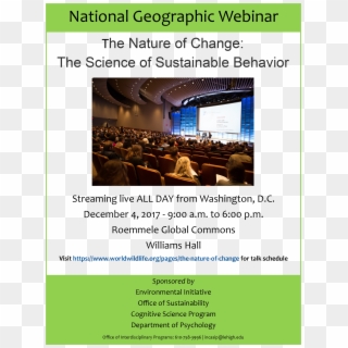 National Geographic Webinar-the Nature Of Change - Online Advertising Clipart