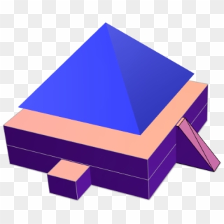 Pyramid Of Light - Triangle Clipart