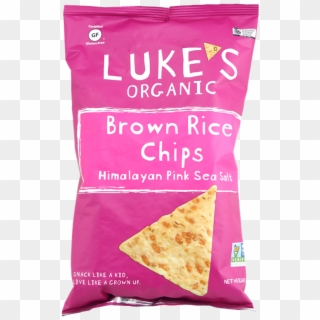 Picture Of Luke's Brown Rice Chips - Luke's Organic Clipart