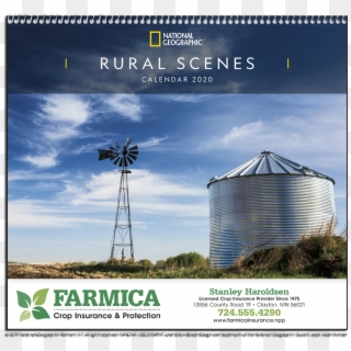 Picture Of National Geographic Rural Scenes Wall Calendar - Poster Clipart