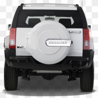 17 - - Hummer H3 Rear View Clipart