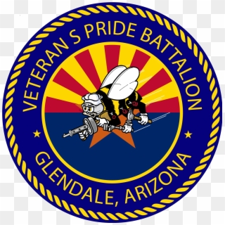 Arizona Veterans Pride Battalion Clipart , Png Download - Usmc Marines Logo Transparent Png