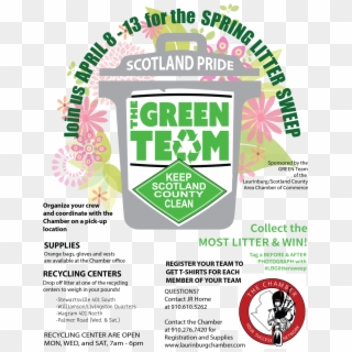 2019 Spring Litter Sweep W1232 - Graphic Design Clipart