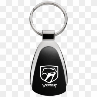 Au Tomotive Gold Viper New Black Teardrop Key Fob - Keychain Clipart